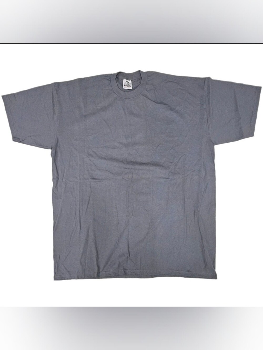 Pro Club Heavyweight Crew Neck T-Shirt 5XL Gray Made In USA, New